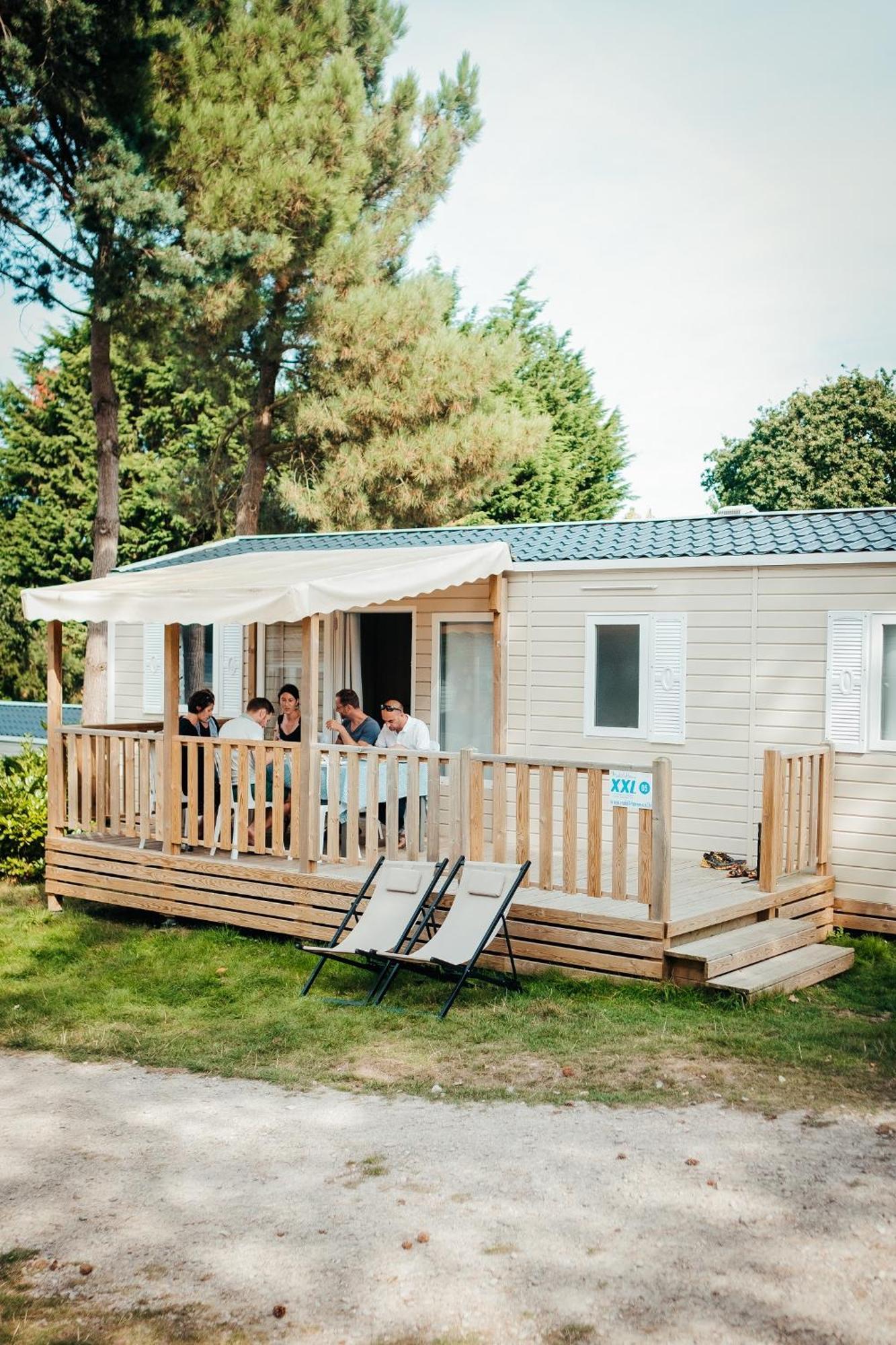 Mobil Home Xxl 4 Chambres - Medrose Camping Saint-Thome Exterior photo